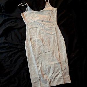 Mini gray dress summer s